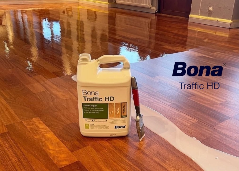 Bona Traffic HD 2-компонентный водный полиуретановый лак (экстраматовый)